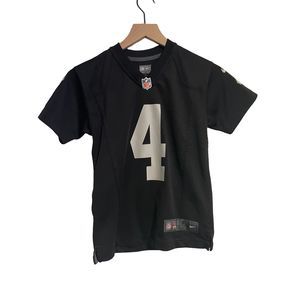 Nike Youth Small Derek Carr Raiders Jersey